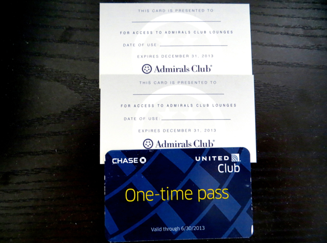 Giveaway: 2 American Airlines Admirals Club Lounge Passes and 1 United Club  Lounge Pass