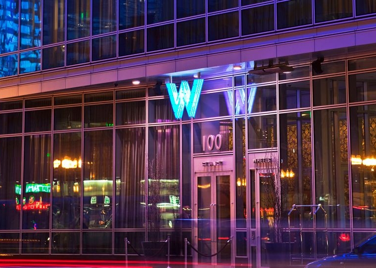 W Boston Hotel Review W Boston Hotel Review Entrance
