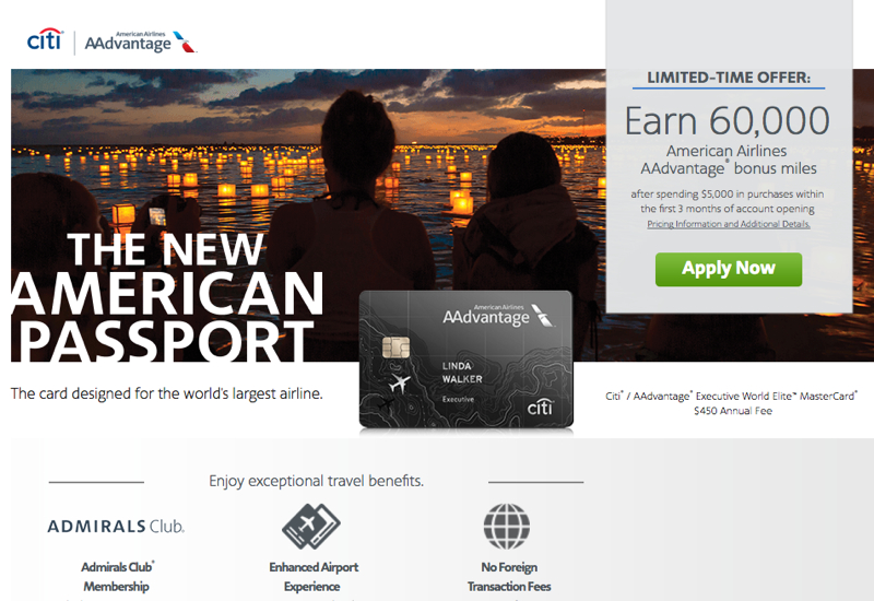 60k Citi Aadvantage Executive Card Worth It