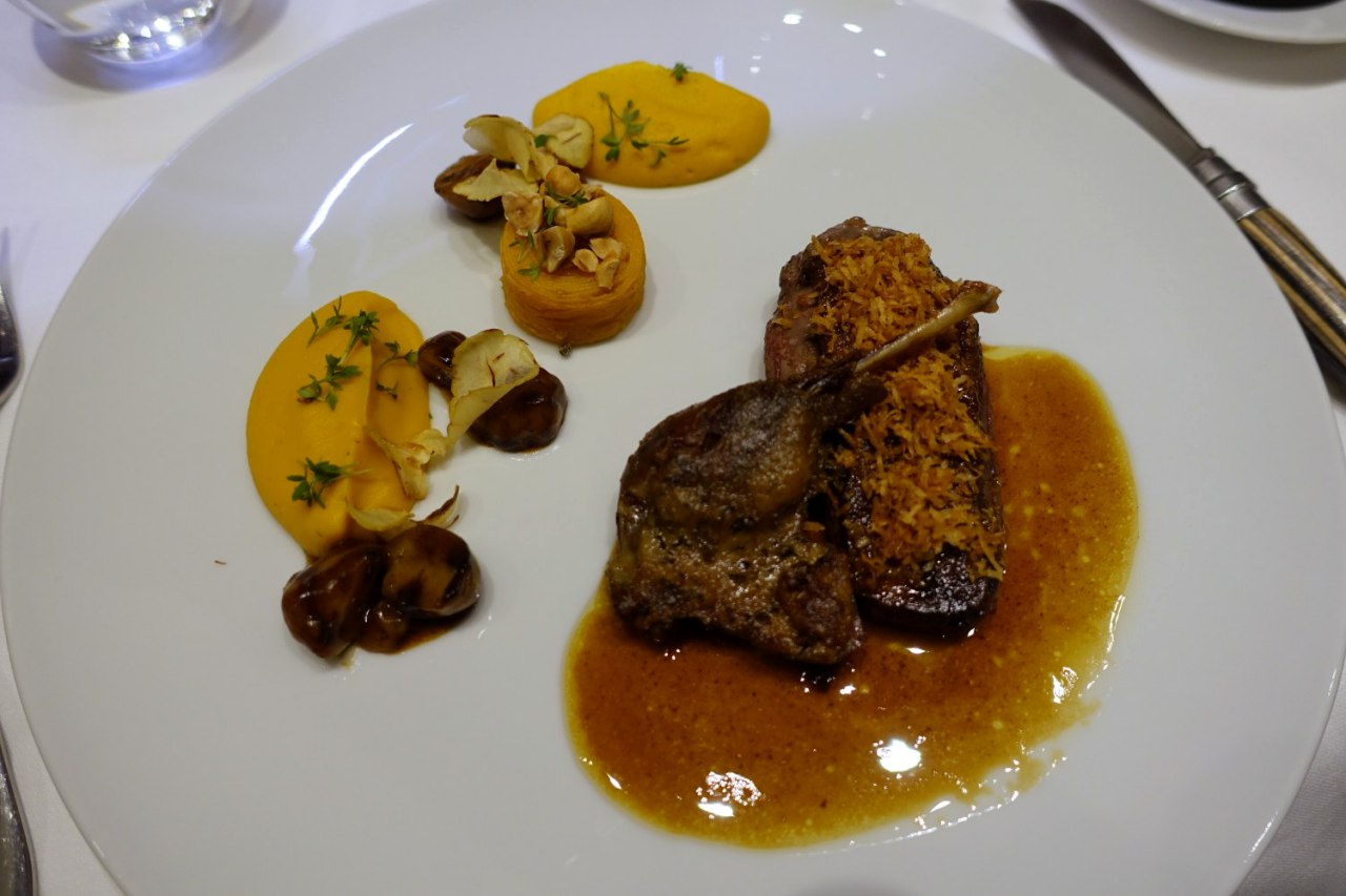 Duck with Butternut Squash and Chestnuts, 114 Faubourg
