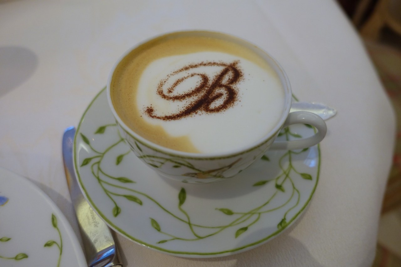 Le Bristol Paris Breakfast Cappuccino at Epicure