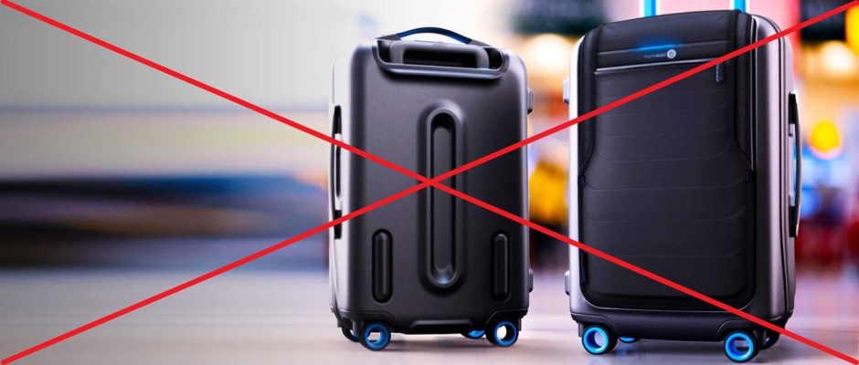 AA, Delta, Alaska Airlines Ban Smart Bags Without Removable Batteries