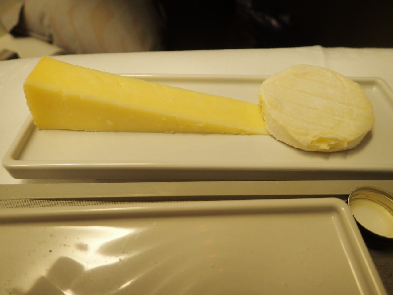 Air France Business Class Cheese Plate