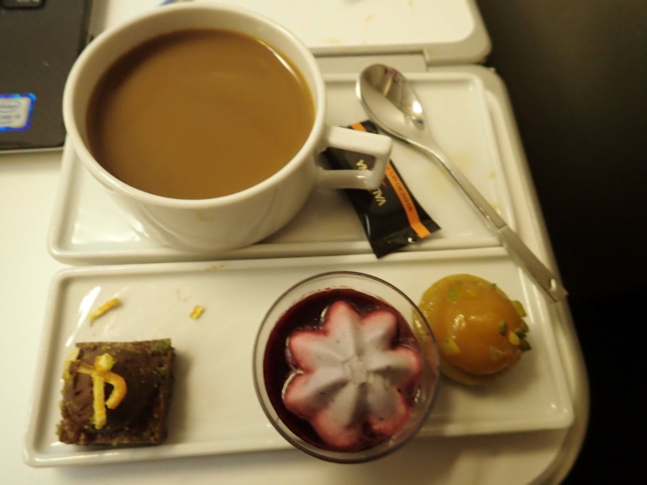 Air France Business Class Dessert 