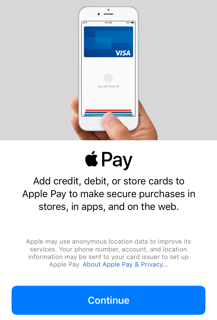 Apple карта для оплаты
