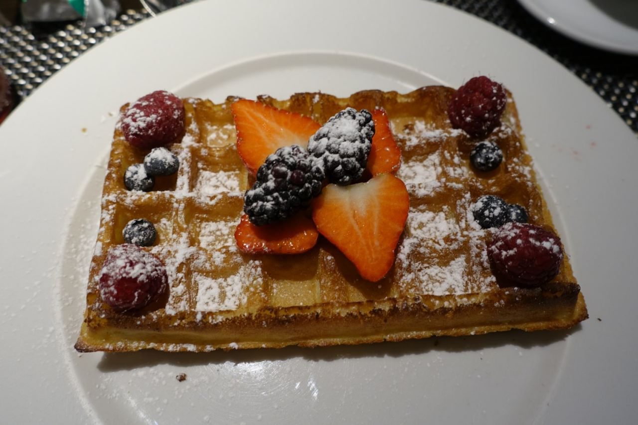 Belgian Waffle, Hotel Amigo Brussels Review