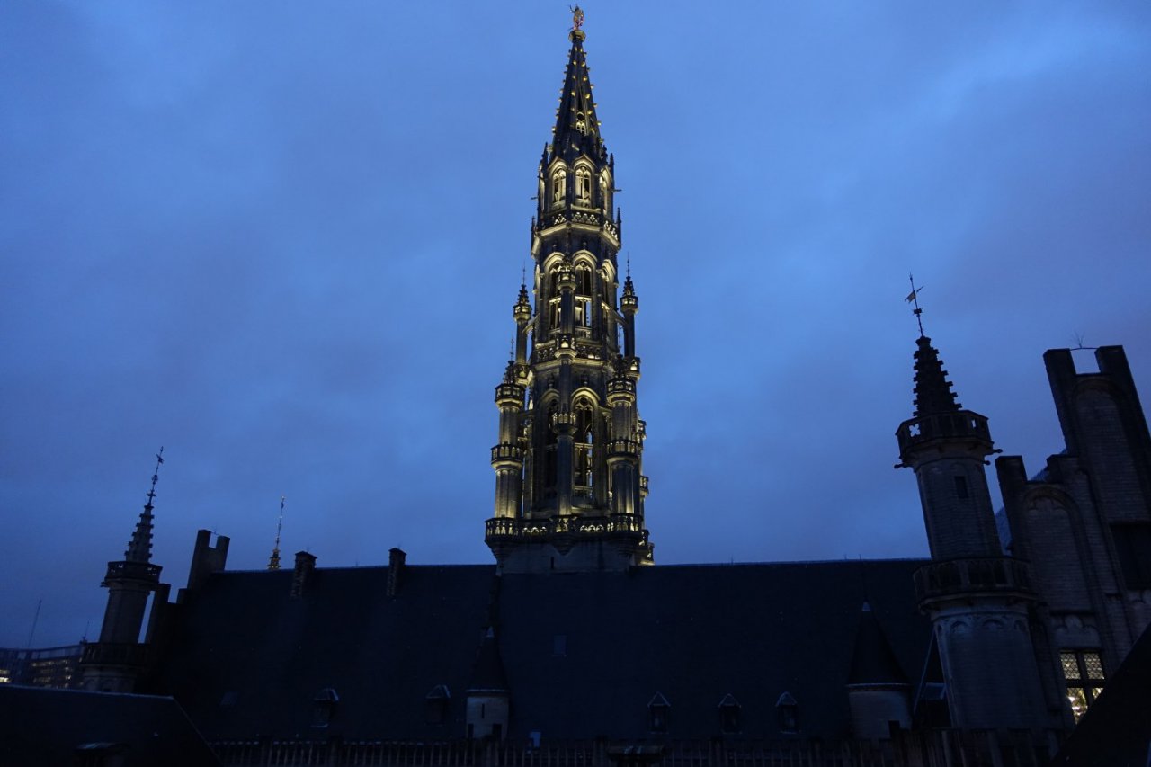 View of Town Hall from Select Suites, Hotel Amigo, Brussels