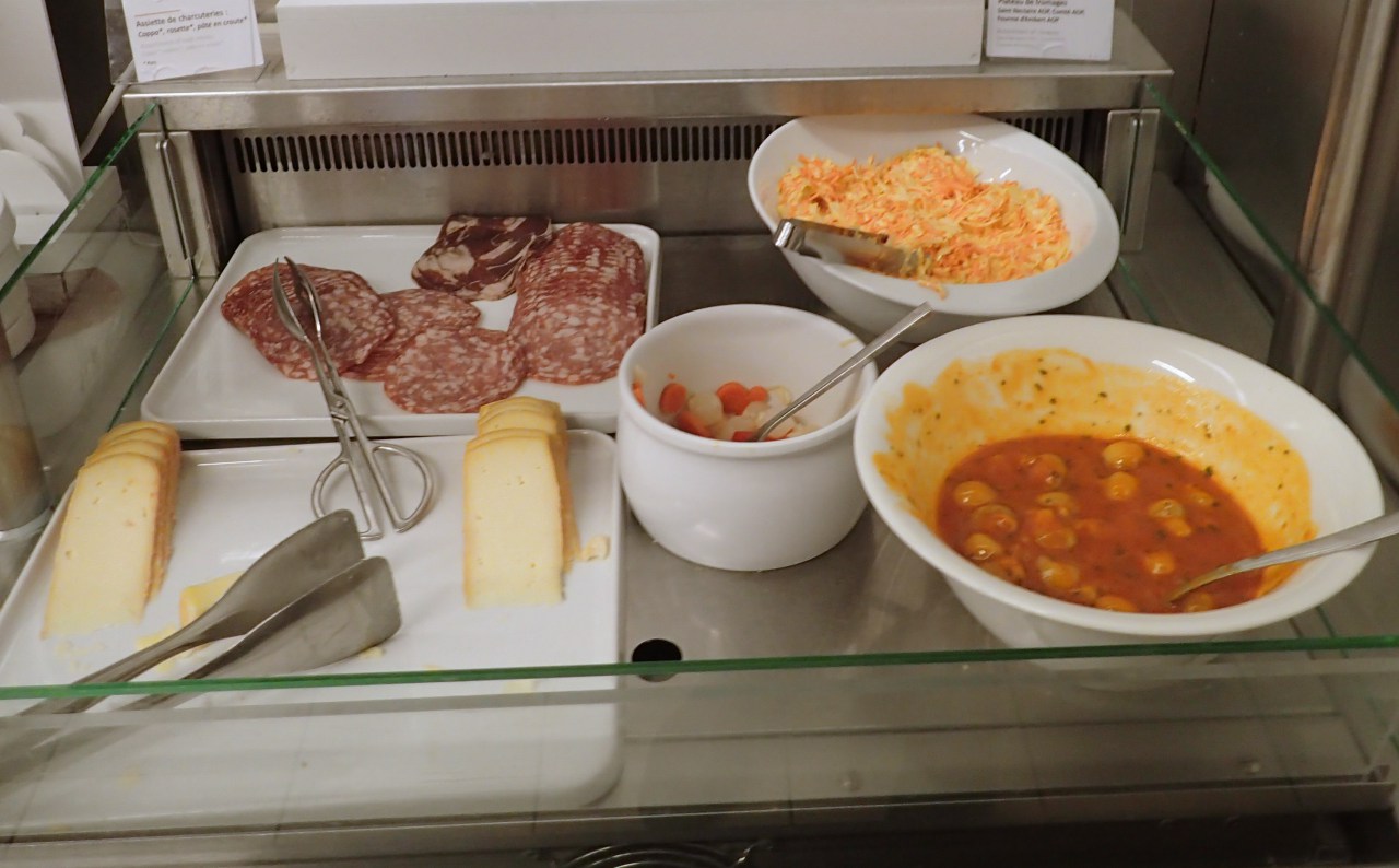 Cold Cuts, Lufthansa Business Class Lounge FRA Review