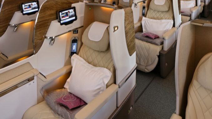 Emirates Compensation-Broken Seat