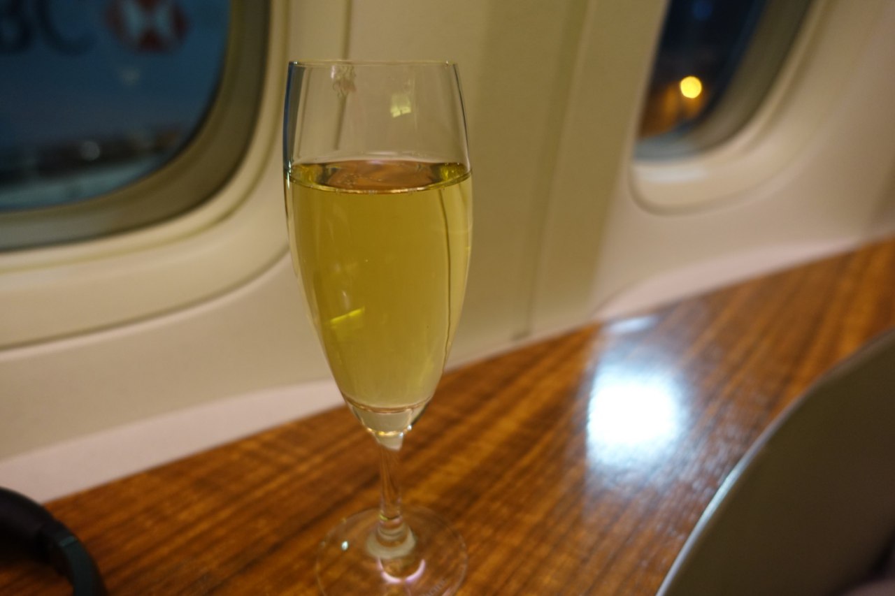 Krug Champagne, Cathay Pacific First Class