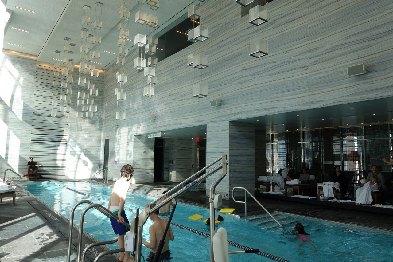 Park Hyatt New York-Busy Swimming Pool