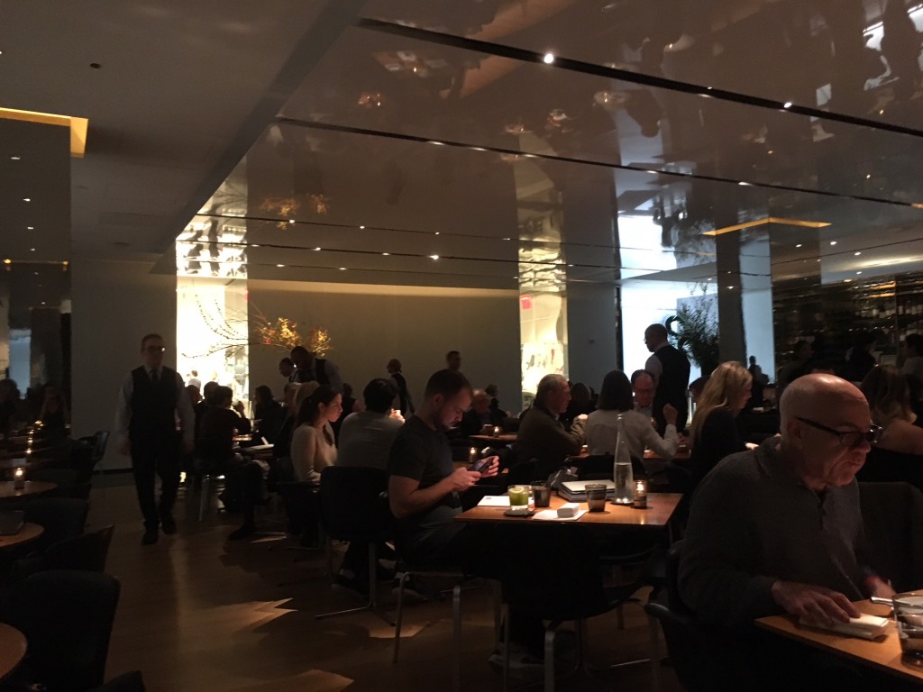 The Bar Room At The Modern Nyc Restaurant Review