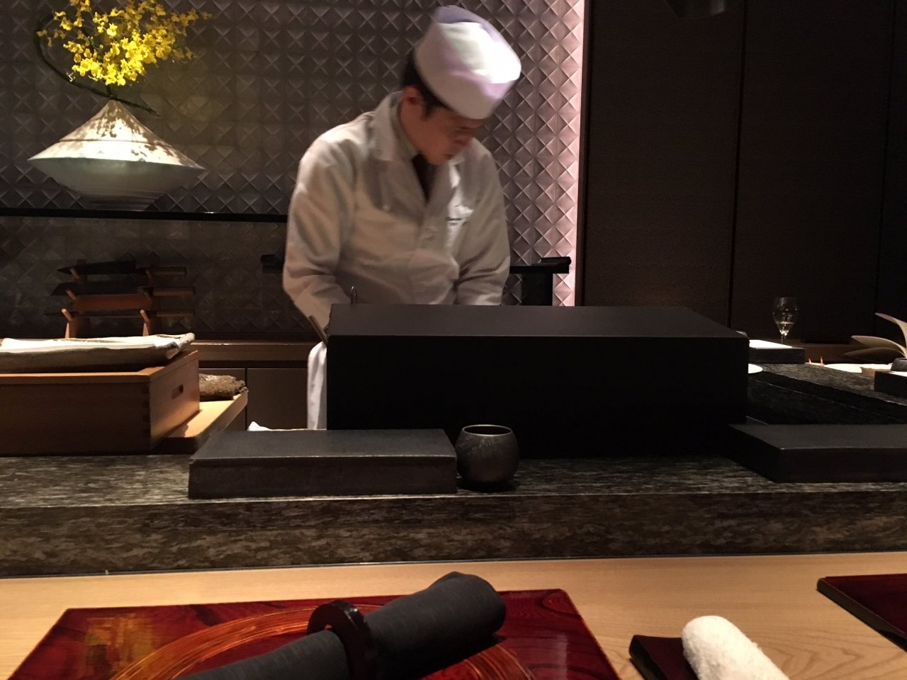 Review-Hinokizaka at Ritz-Carlton Tokyo-Tempura Chef