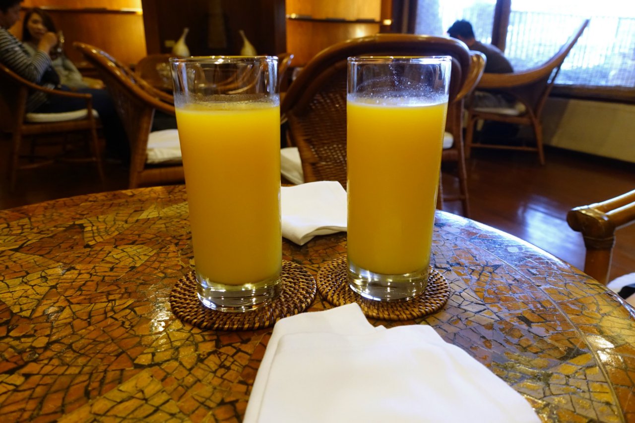 Review-Amanpulo Lounge Manila-Mango Juice