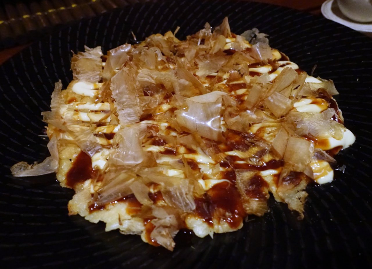 Amanpulo Review-Nama Japanese Restaurant-Okonomiyaki