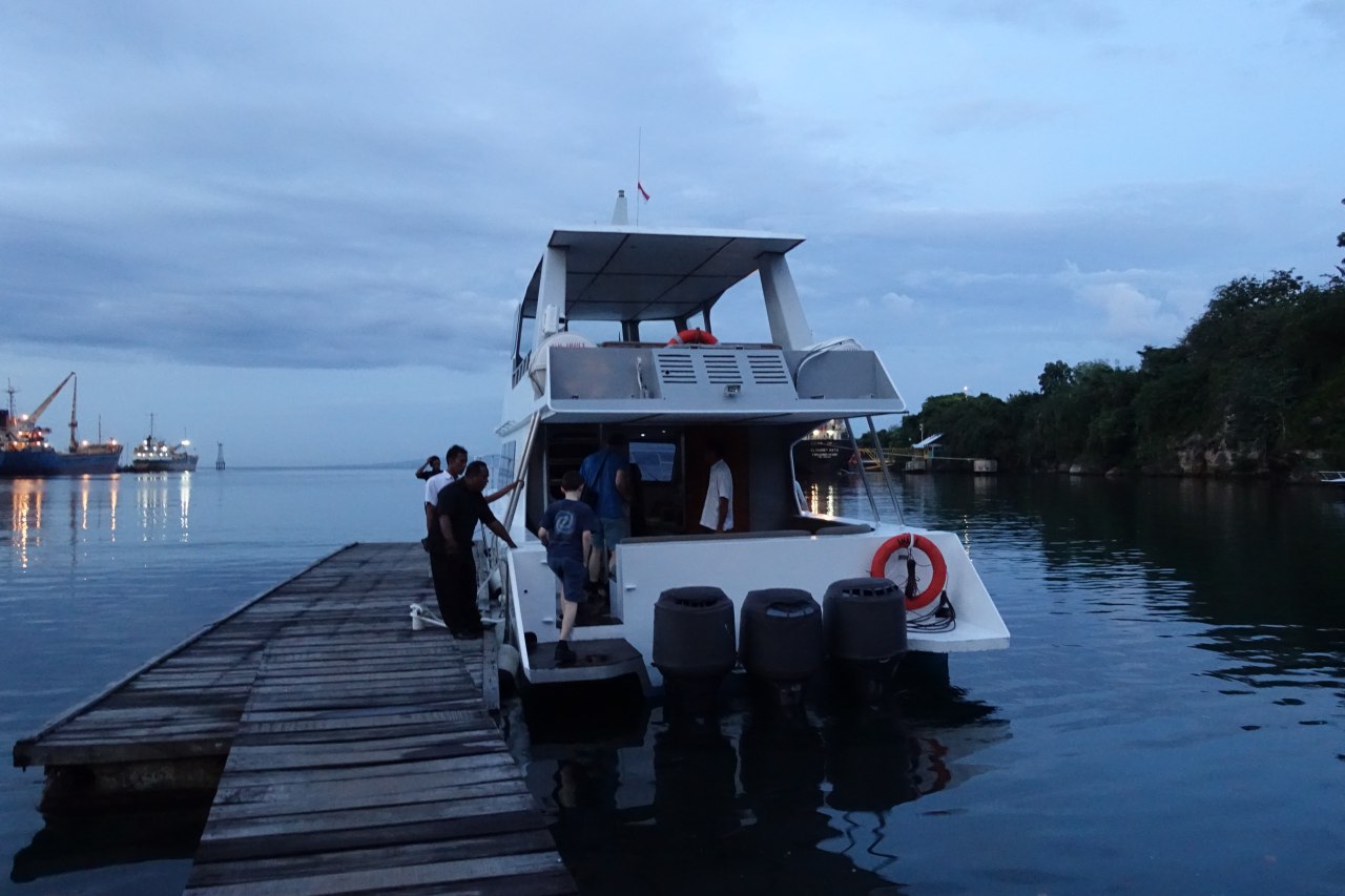 Amanwana Review-Boat to Moyo Island