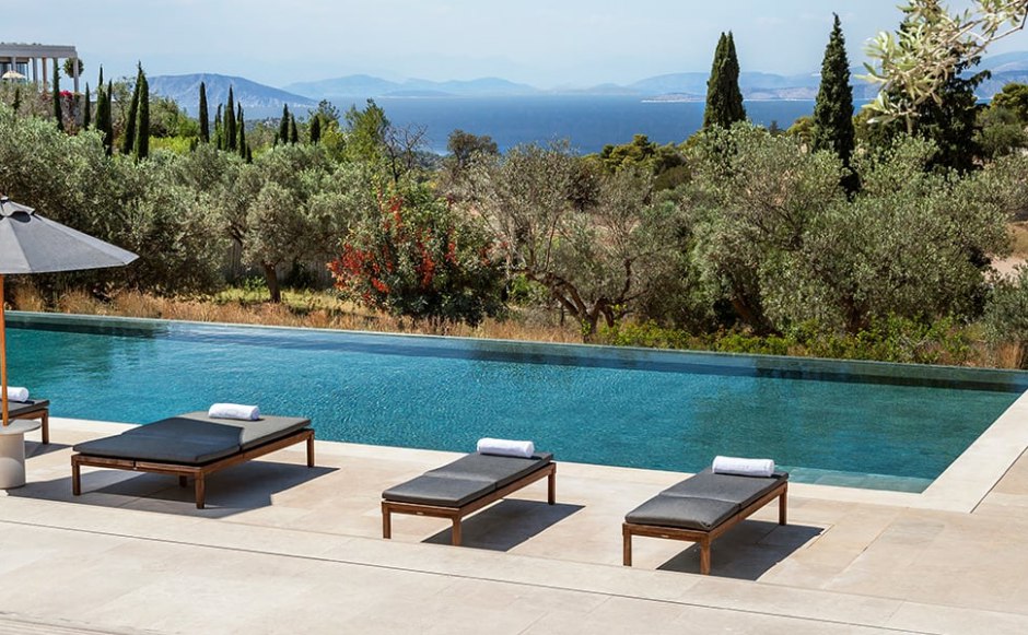 Best Europe Luxury Hotel Suites with Private Pool-Amanzoe Villa Greece