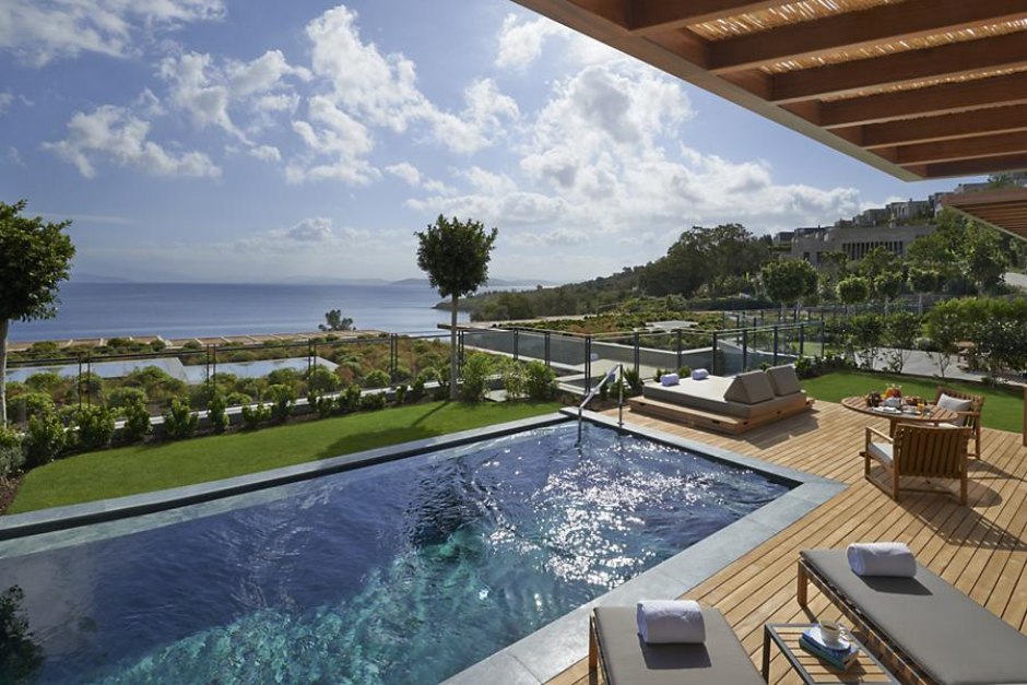 Best Europe Luxury Hotel Suites with Private Pool-Mandarin Oriental Bodrum Turkey