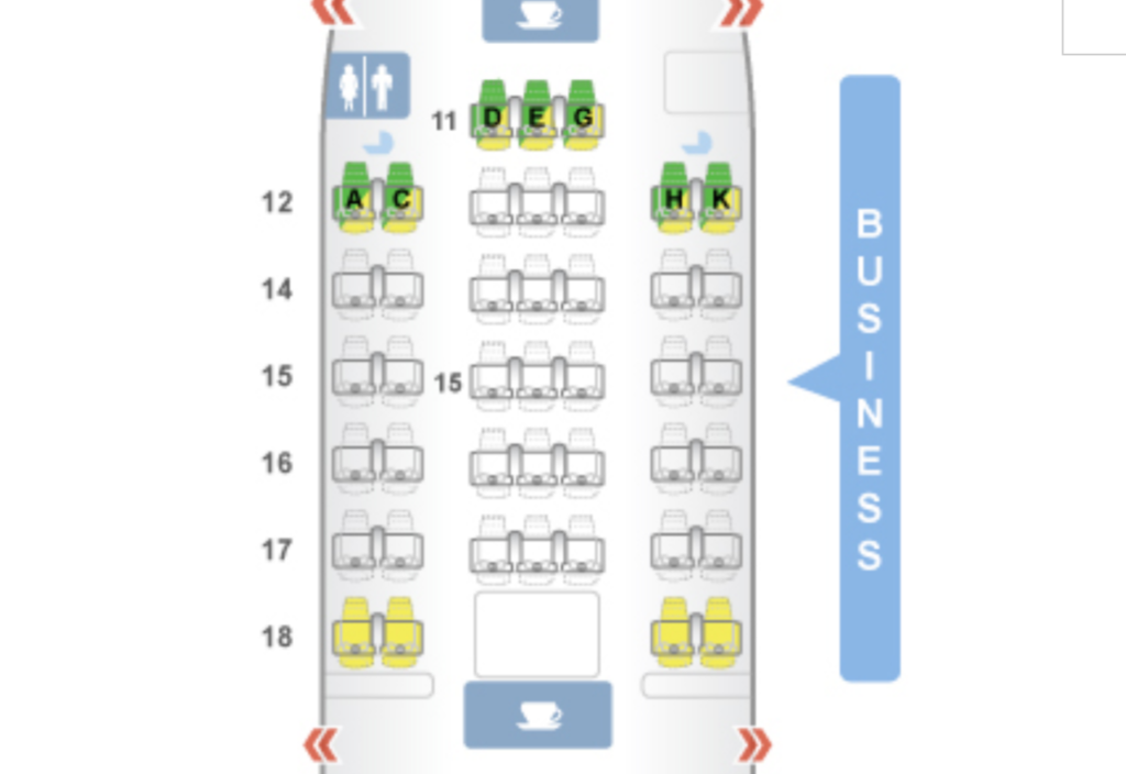 Review Cathay Pacific 777300 Business Class DPSHKG