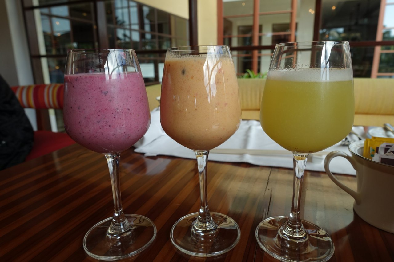 Review-St Regis Bali-Breakfast Juices