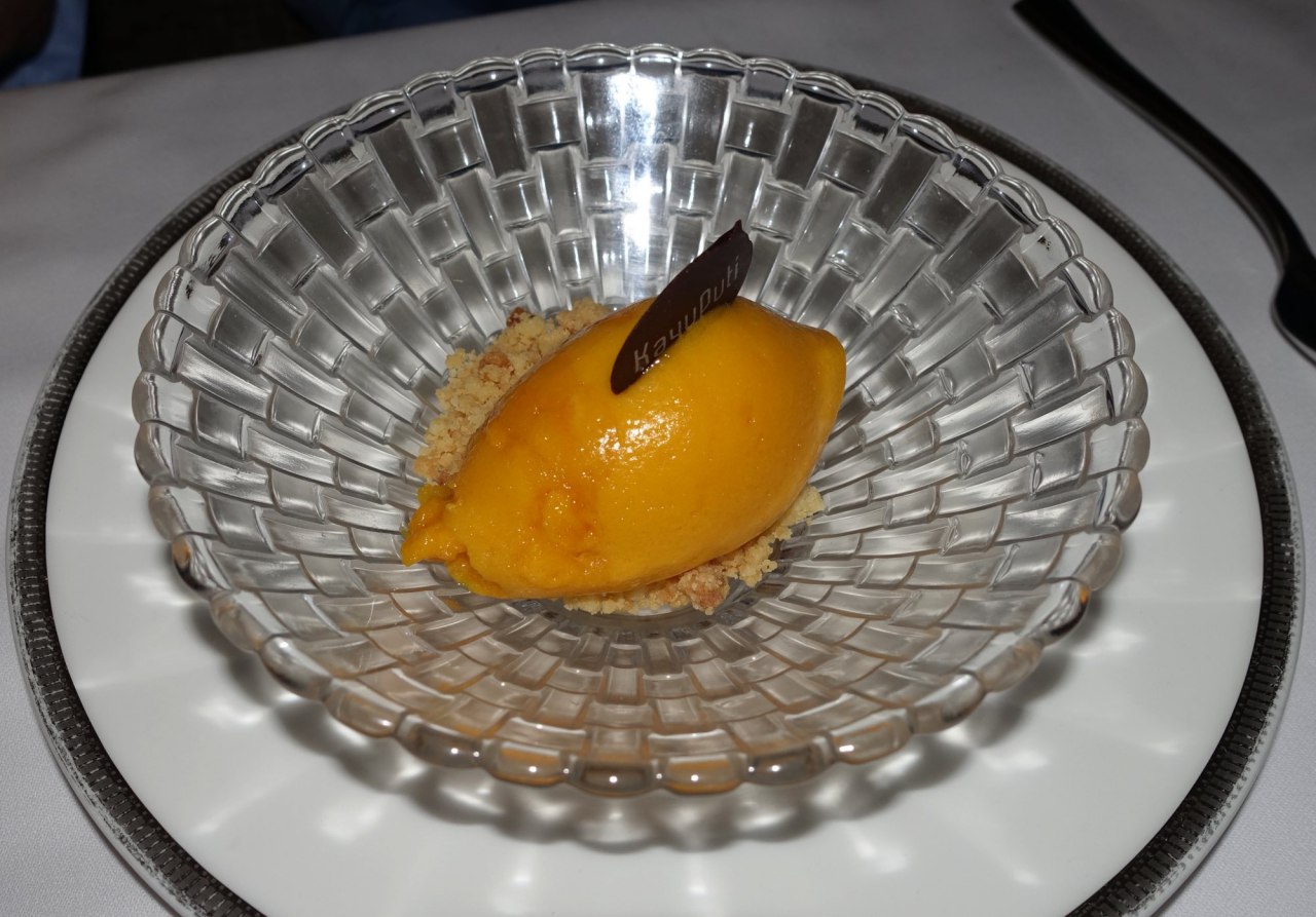 Review-St Regis Bali-Kayuputi-Passion Fruit Sorbet