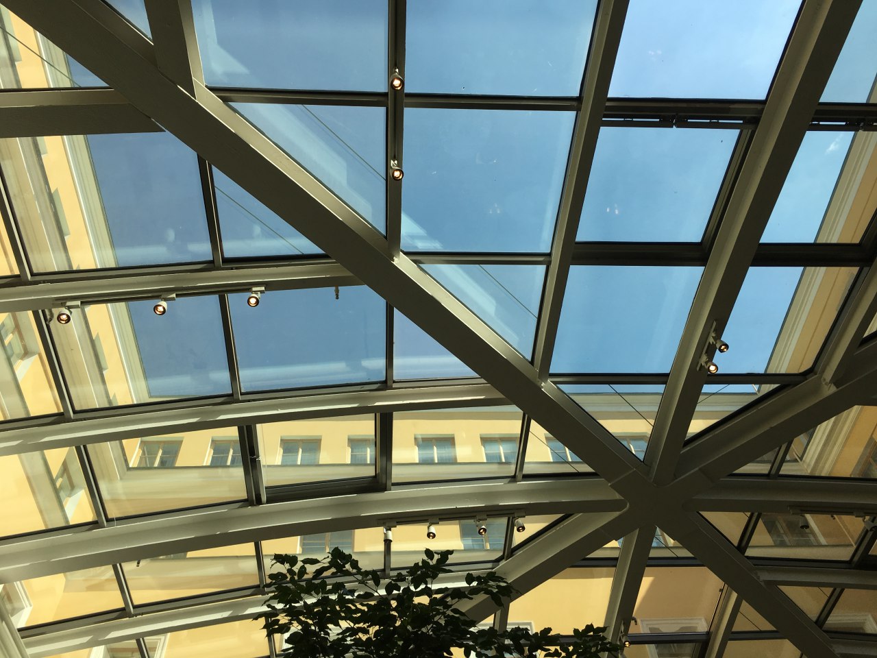 Guess the Hotel-Atrium Skylights