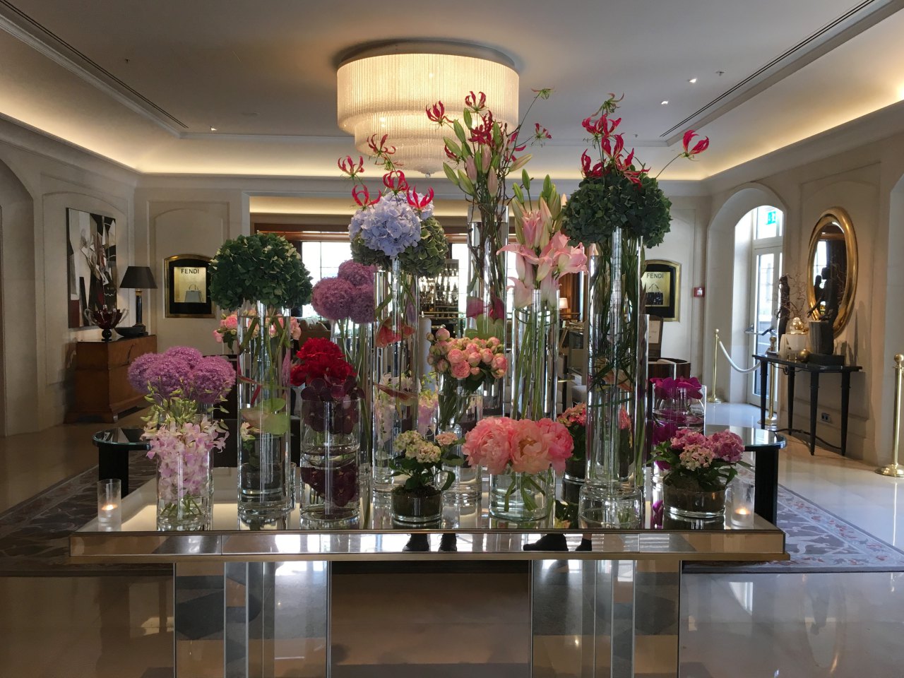 Guess the Hotel-Lobby Flowers