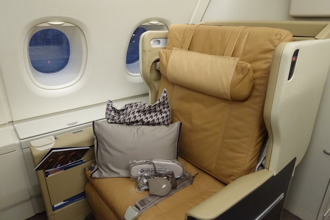 Review: Singapore A380 Business Class Video