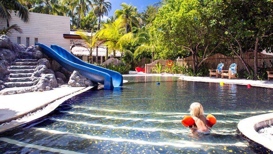Best Luxury Resorts Before Kids Turn 12-Cheval Blanc Randheli Kids Club Pool