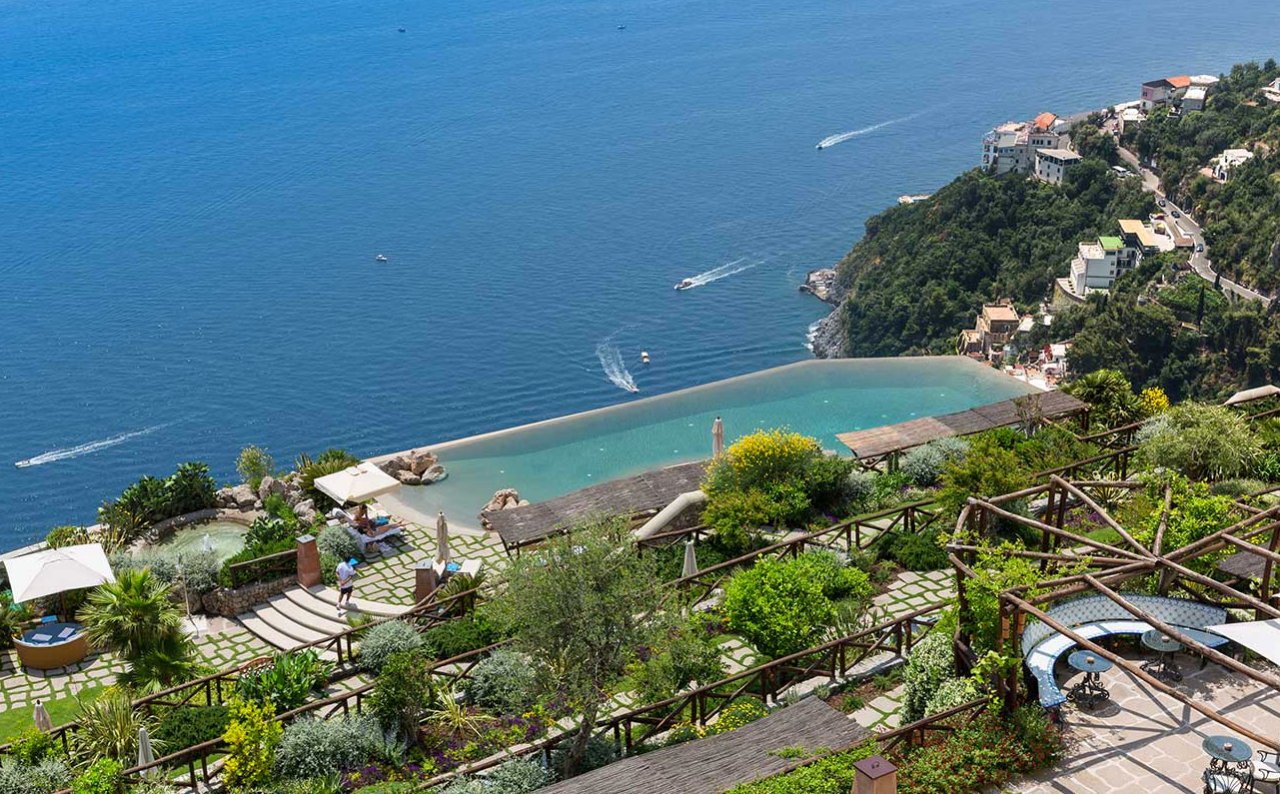 Europe-Best Luxury Hotels-Outdoor Pools-Monastero Santa Rosa-Amalfi Coast-Italy