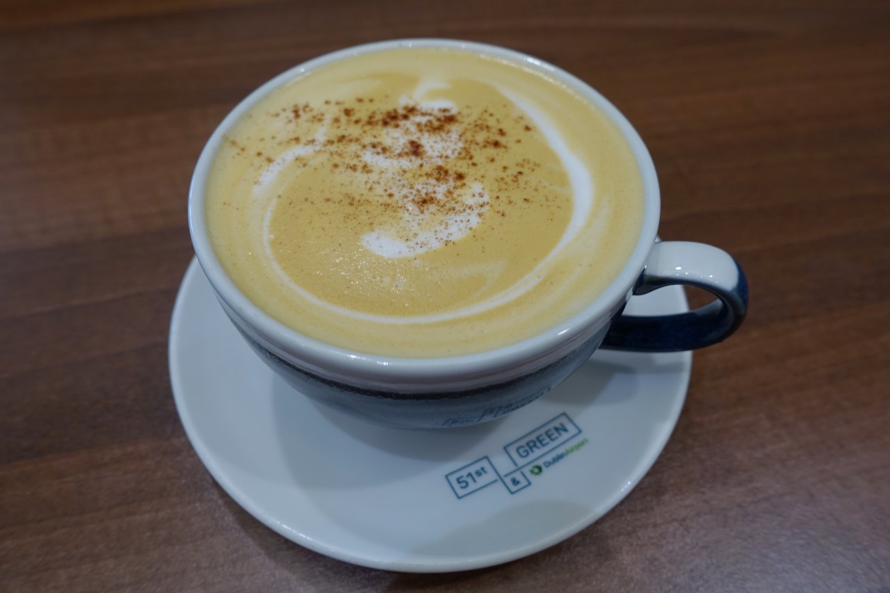 51st and Green Dublin US Preclearance Lounge Review-Cappuccino