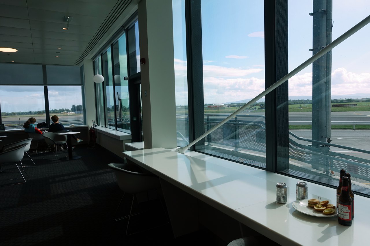 51st and Green Dublin US Preclearance Lounge Review-Tarmac Views