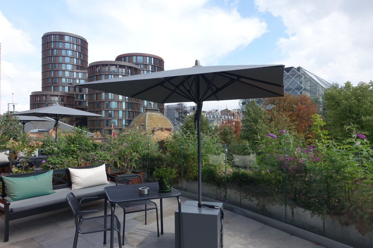 Nimb Hotel Review Copenhagen-Junior Balcony Suite-Terrace