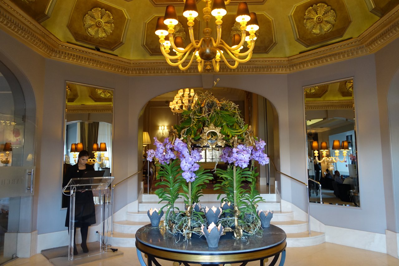 d'Angleterre Hotel Review Copenhagen-Lobby Flowers