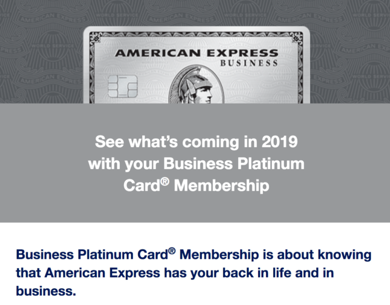 AMEX Business Platinum Annual Fee Increases to $595