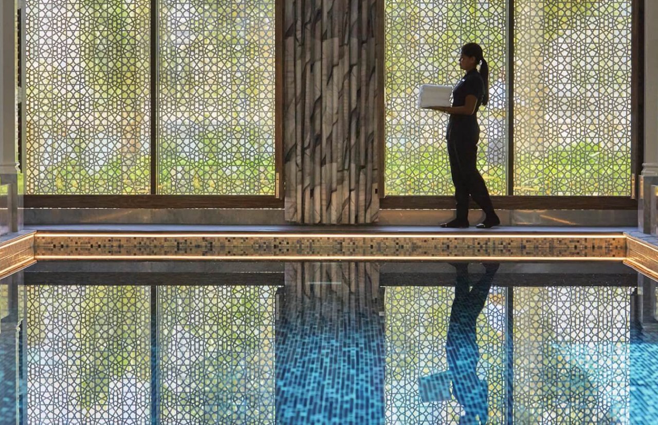 New Four Seasons Madrid Opens Late 2019-Spa Swimming Pool