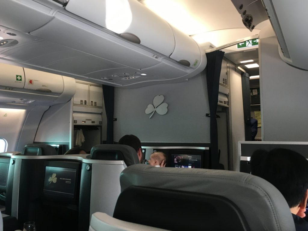 aer lingus first class review