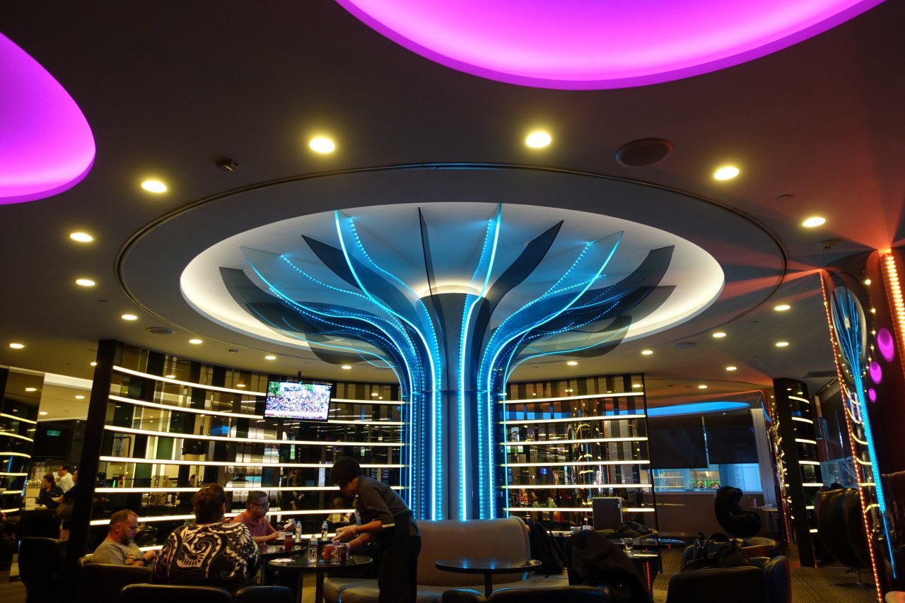 Review EVA Air Lounge Taipei Airport