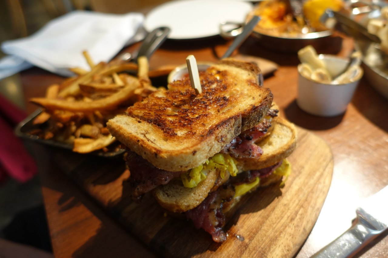 Review-Park Hyatt Washington DC-Blue Duck Tavern-Pastrami Sandwich
