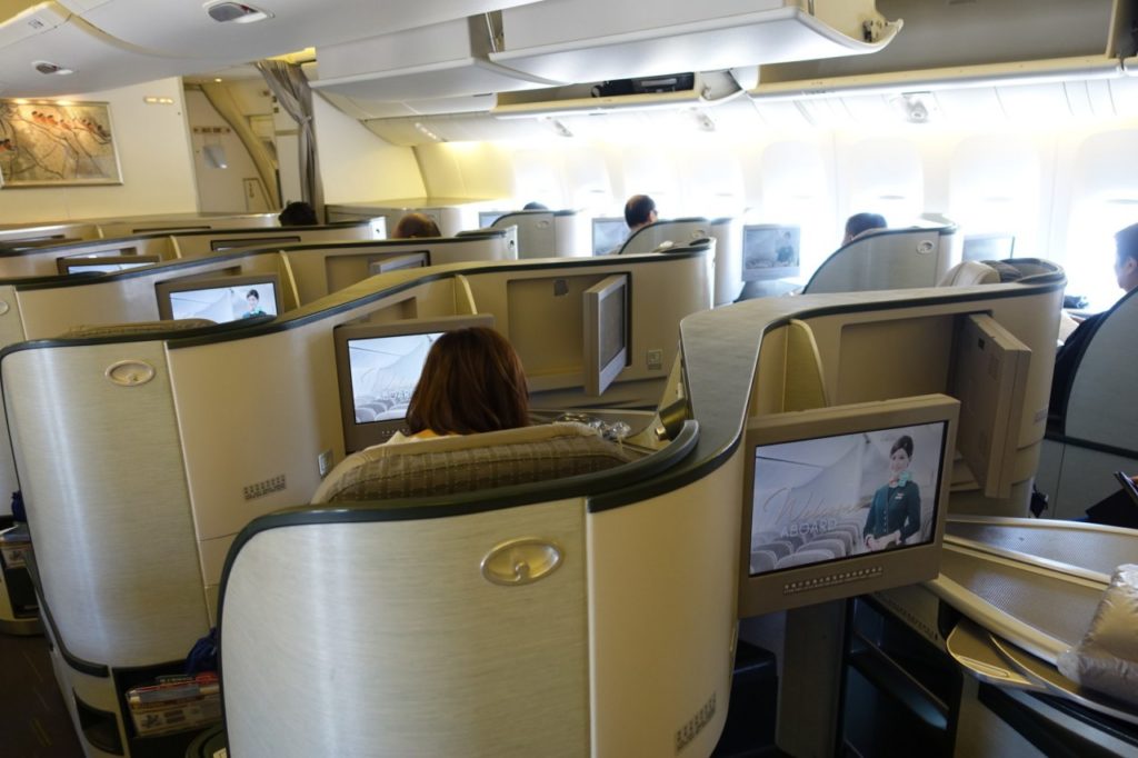 EVA Air Business Class Review, TPEBKK