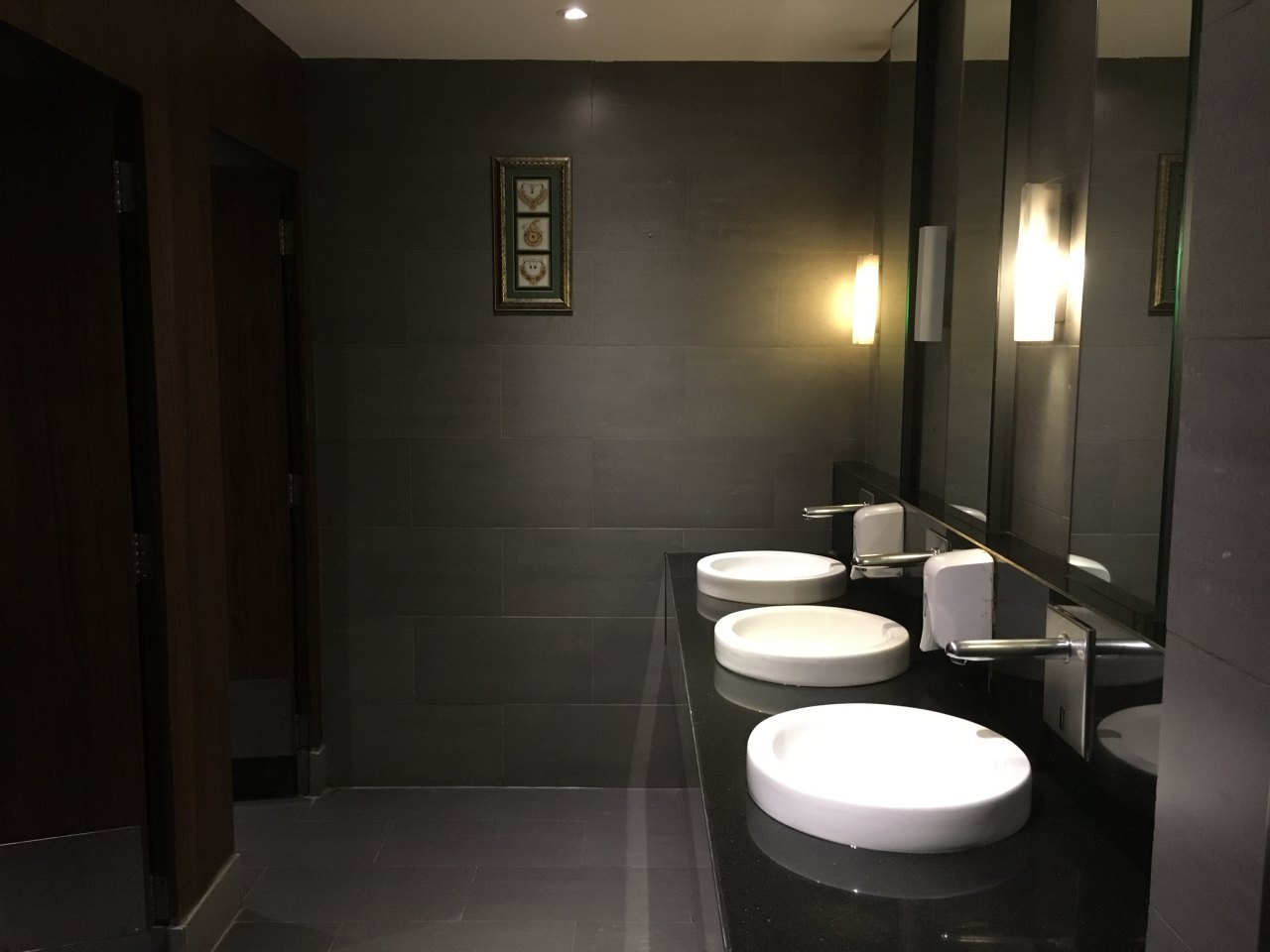 Review-Plaza Premium Lounge New Delhi Airport-Bathroom