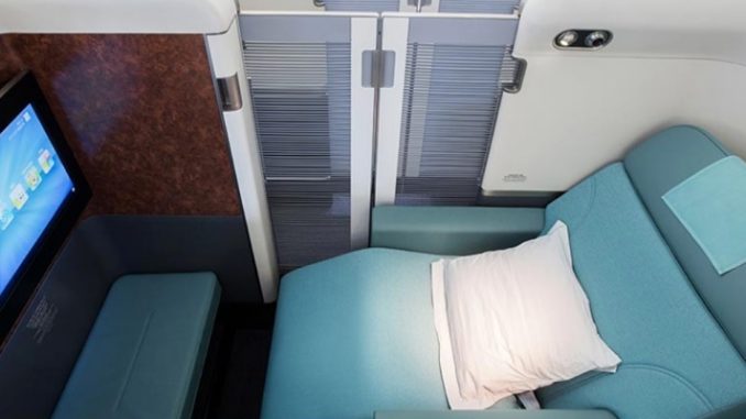 Korean 747-8 First Class Review Kosmo Suite 2