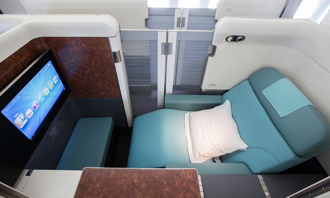 Review-Korean 747-8 First Class Kosmo Suite 2