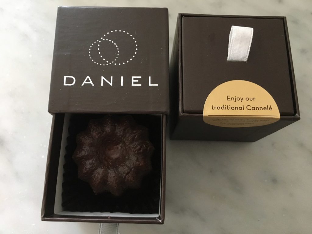 Canneles from Daniel NYC