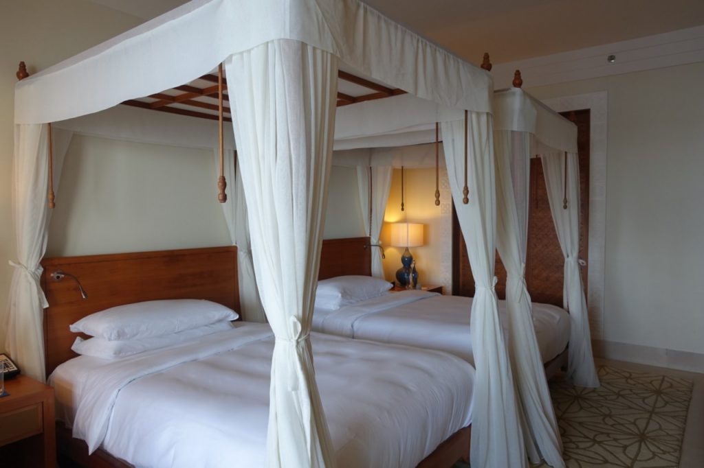 Park Hyatt Zanzibar Review - Park Deluxe Room Four Poster Canopy Bed