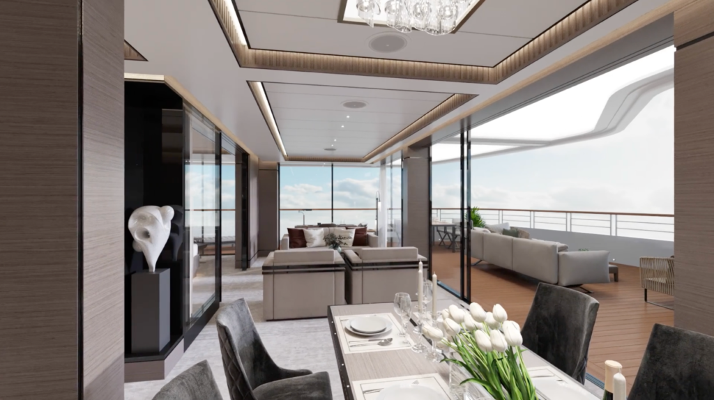 Ritz-Carlton Yacht: Owner's Suite