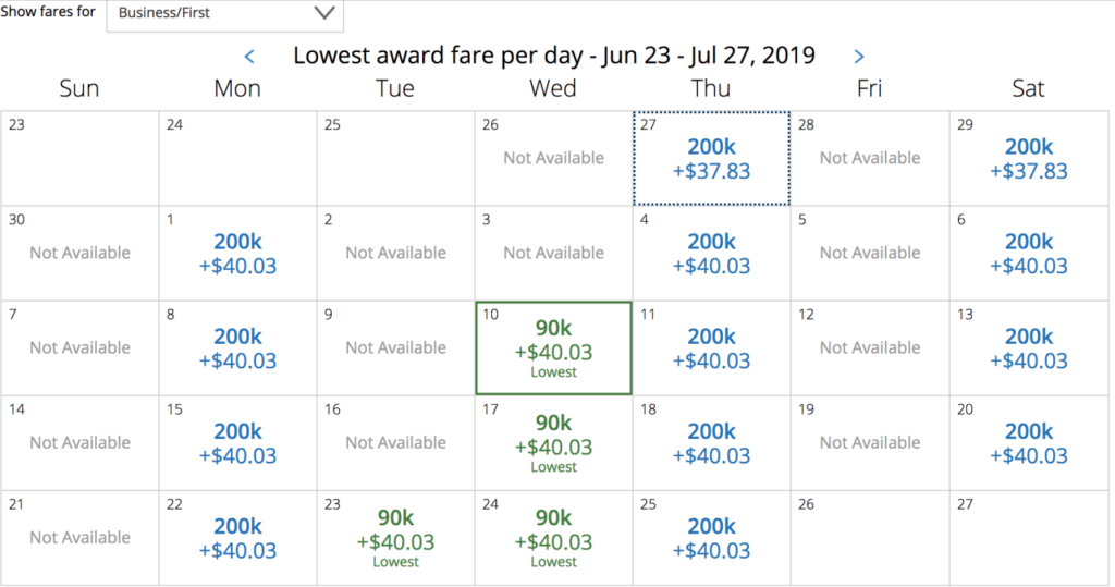 Air New Zealand Business Class Award Space for 2 People AKL-SFO Summer 2019