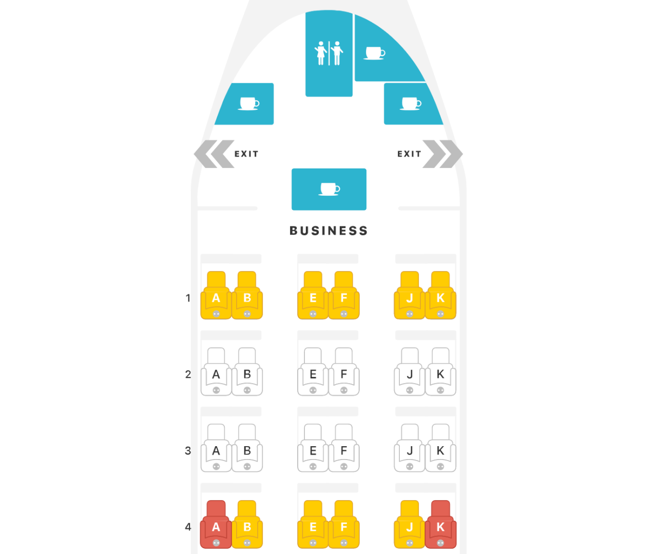 Review: Qatar 777-300ER Business Class ATL-DOH