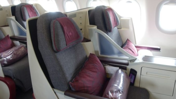 Review-Qatar A320 Business Class-NBO-Doha