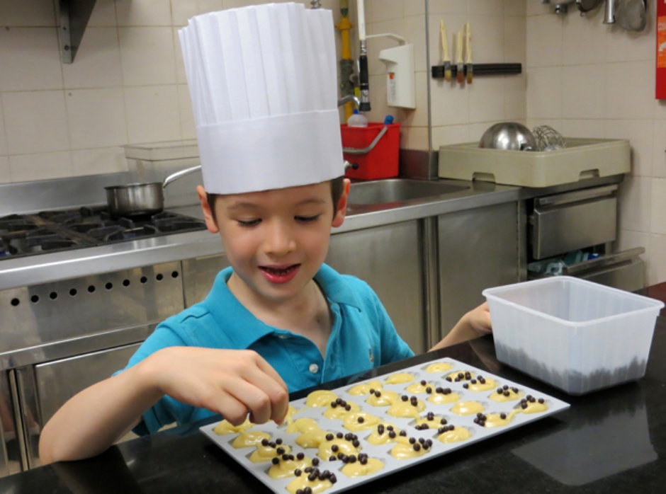 Kid's Pastry Lesson, Four Seasons Paris